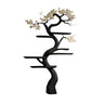 Lunewillow Handcrafted Solid Wood Tree Bookshelf