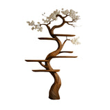 Lunewillow Handcrafted Solid Wood Tree Bookshelf