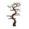 Lunewillow Handcrafted Solid Wood Tree Bookshelf