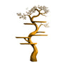 Lunewillow Handcrafted Solid Wood Tree Bookshelf