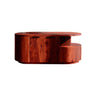 Lunor Arc Solid Wood Kitchen Island Mahogany - Timberustic Kitchen Island