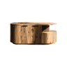 Lunor Arc Solid Wood Kitchen Island Natural Oak - Timberustic Kitchen Island