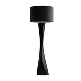 Lunora Taper Sculpted Solid Wood Floor Lamp