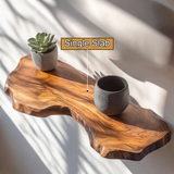 Lunvera Live Edge Solid Wood Floating Shelf SPA194295 - Timberustic Floating Shelf