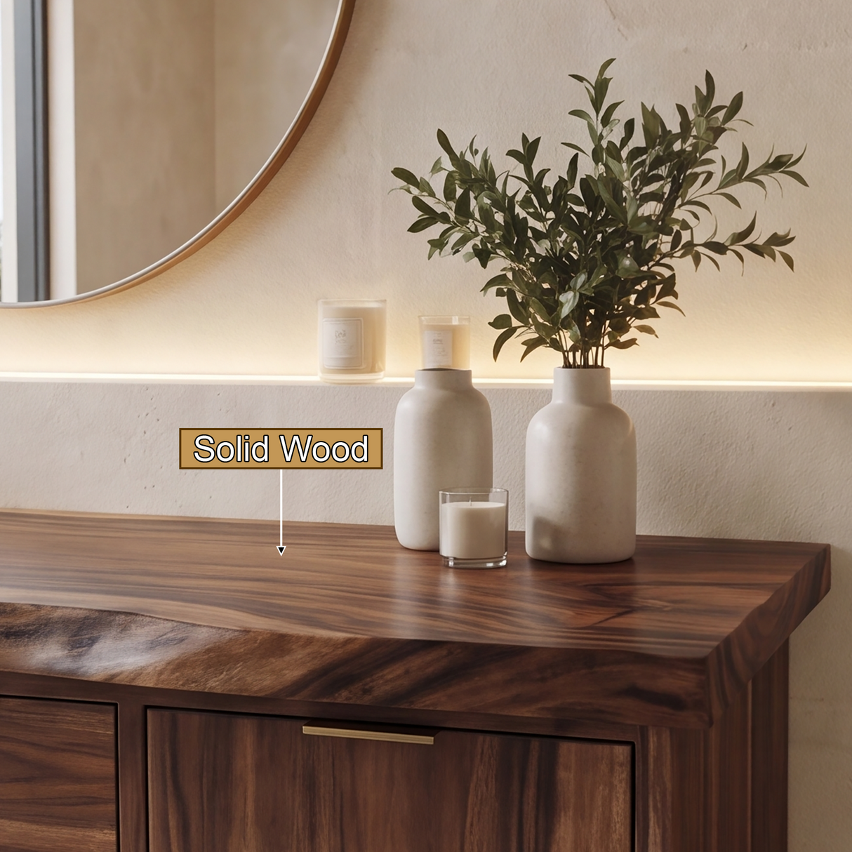 Madera Carved Freestanding Bathroom Vanity With Integrated Sink And Drawers - Timberustic Freestanding Bathroom Vanity with Drawers