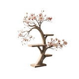 Magnolune Handcrafted Solid Wood Tree Bookshelf