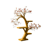 Magnolune Handcrafted Solid Wood Tree Bookshelf