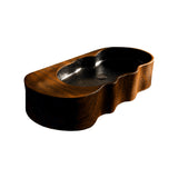 Marbella Contour Solid Wood Floating Vessel Sink