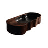 Marbella Contour Solid Wood Floating Vessel Sink