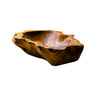 Maren Fold Hand-Carved Wooden Vessel Sink