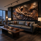 Mariscar Sculpted Solid Wood Wall Art