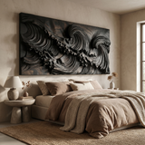 Mariscar Sculpted Solid Wood Wall Art