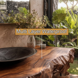 Marvello Live Edge Solid Wood Floating Bathroom Vanity SPA395936 - Timberustic Floating Bathroom Vanity