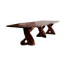 Mediterraneo Twistbase Solid Wood Dining Table