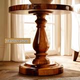 Meridon Solid Wood Pedestal Stand - Timberustic Pedestal Stand