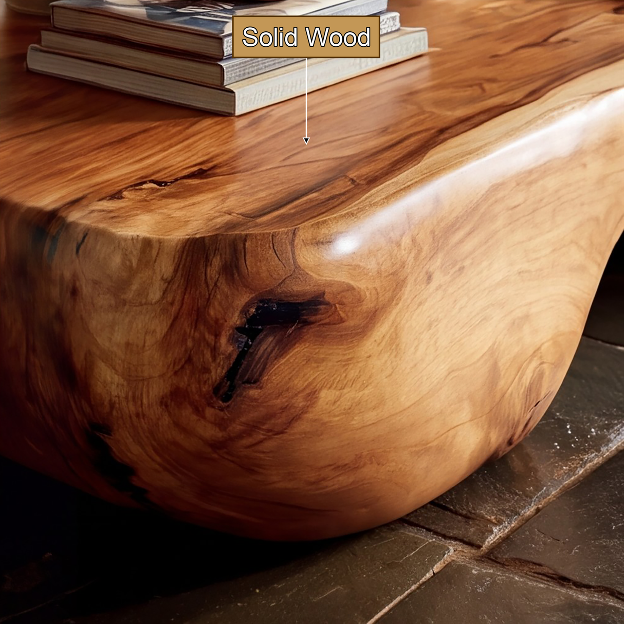 Mirelith Solid Wood Coffee Table SPA920831 - Timberustic Coffee Table