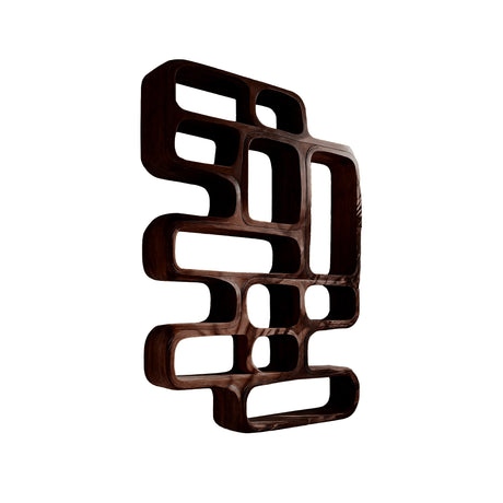 Modura Handcrafted Solid Wood Floating Bookshelf