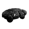 Monthera Live Edge Solid Wood Coffee Table Black - Timberustic Coffee Table