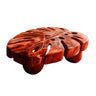 Monthera Live Edge Solid Wood Coffee Table Mahogany - Timberustic Coffee Table