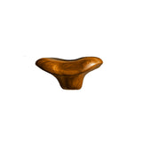 Morva Sculpted Solid Wood Mushroom Floating Shelf Brown - Timberustic Floating Shelf
