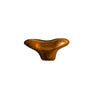 Morva Sculpted Solid Wood Mushroom Floating Shelf Brown - Timberustic Floating Shelf