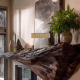 Morvek Sculpted Handcrafted Fireplace Mantel Shelf SPA254312