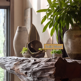 Morvek Sculpted Handcrafted Fireplace Mantel Shelf SPA254312