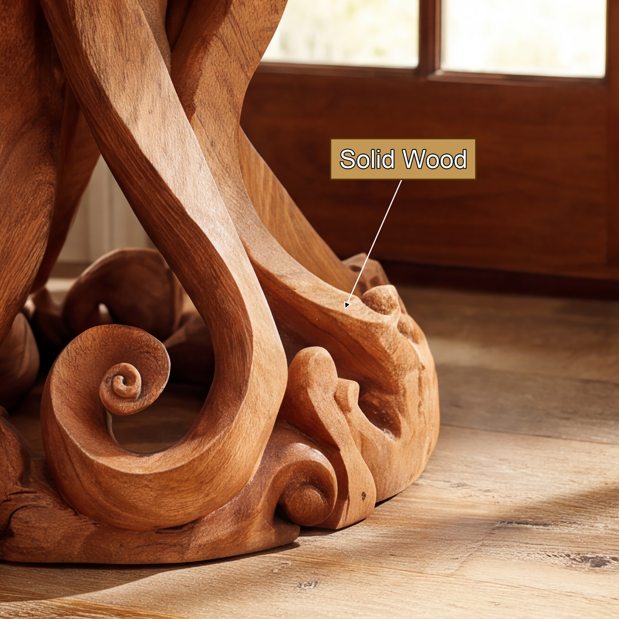 Morvessa Handcrafted Octopus Pedestal Stand - Timberustic Pedestal Stand