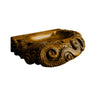 Morveth Octopus Form Handcarved Solid Wood Vessel Sink Teak - Timberustic Vessel Sinks