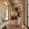 Mosshollow Handcrafted Sculpted Solid Wood Tree Coat Rack - Timberustic Tree Coat Rack