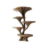 Mycelia Handcrafted Natural Hardwood Mushroom Bookshelf