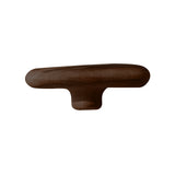Mycelora Sculpted Solid Wood Mushroom Floating Shelf Dark Walnut - Timberustic Floating Shelf