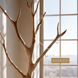 Myrenth Sculpted Solid Wood Tree Coat Rack - Timberustic Tree Coat Rack