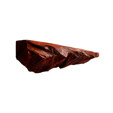 Mystraven Hand-Carved Solid Wood Fireplace Mantel Shelf Mahogany - Timberustic Fireplace Mantel Shelf