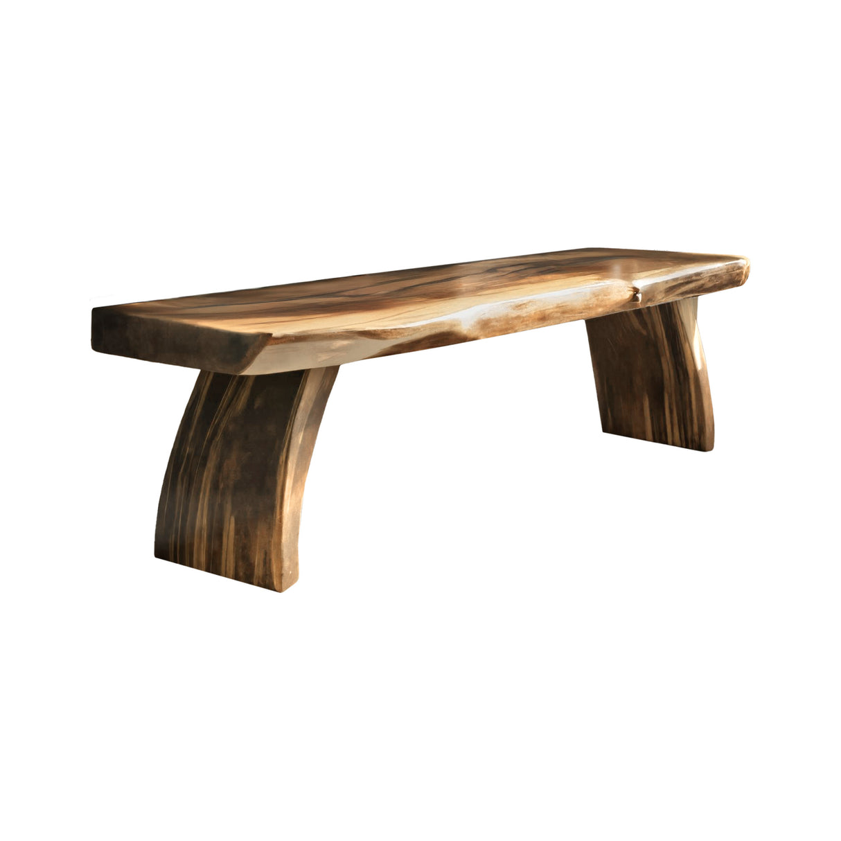 Nara Contemporary Japandi Solid Wood Bench