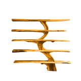 Natureroot Live-Edge Solid Wood Tree Bookshelf