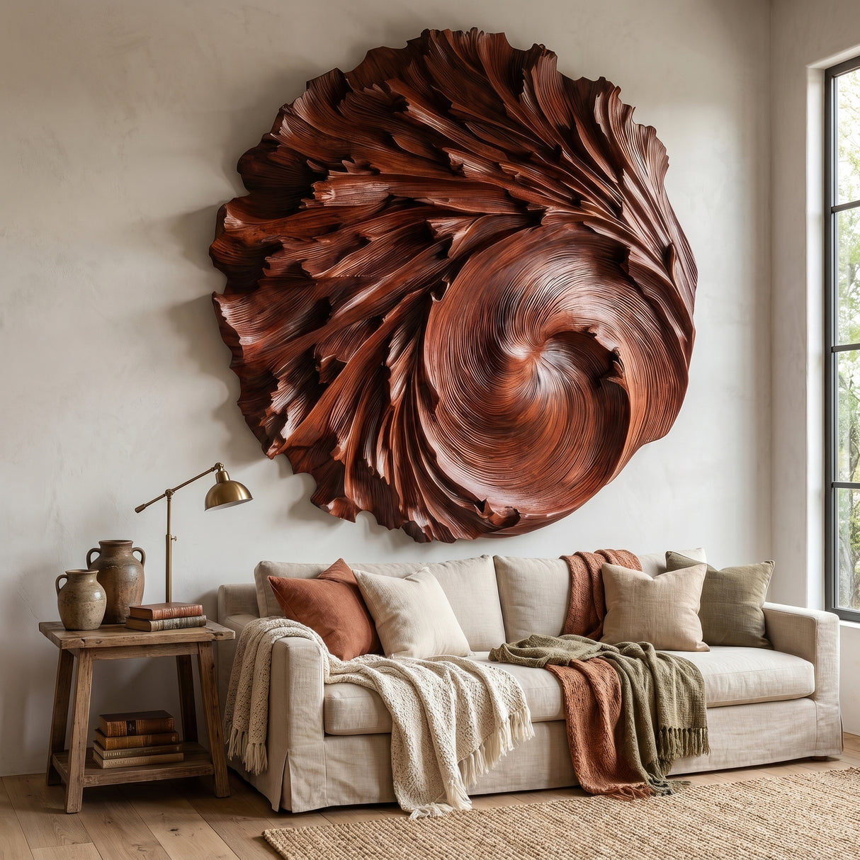 Nautryx Sculpted Solid Wood Wall Art