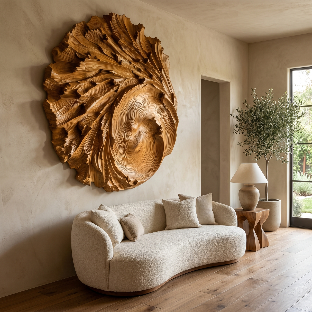 Nautryx Sculpted Solid Wood Wall Art