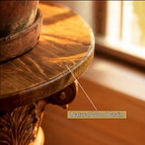 Neoclassical Solid Wood Pedestal Stand - Timberustic Pedestal Stand