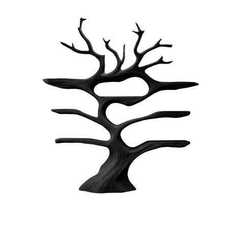Noctavine Illuminated Tree Wine Rack Black - Timberustic Tree Wine Rack