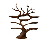 Noctavine Illuminated Tree Wine Rack Dark Walnut - Timberustic Tree Wine Rack