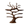 Noctavine Illuminated Tree Wine Rack Dark Walnut - Timberustic Tree Wine Rack