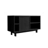 Nocturne Handcrafted Solid Wood Freestanding Bathroom Vanity with Drawers Black - Timberustic Freestanding Bathroom Vanity with Drawers