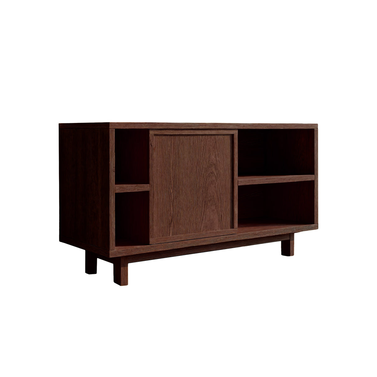 Nocturne Handcrafted Solid Wood Freestanding Bathroom Vanity with Drawers Dark Walnut - Timberustic Freestanding Bathroom Vanity with Drawers