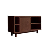 Nocturne Handcrafted Solid Wood Freestanding Bathroom Vanity with Drawers Dark Walnut - Timberustic Freestanding Bathroom Vanity with Drawers