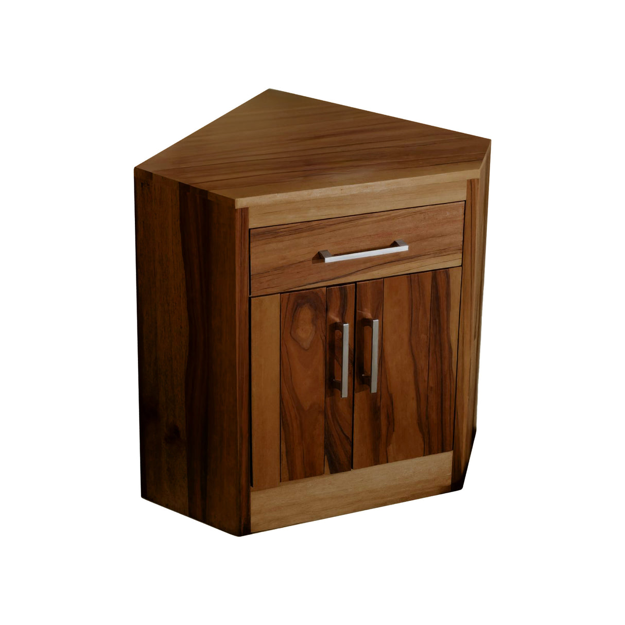 Nora Organic Modern Solid Wood Corner Bathroom Vanity