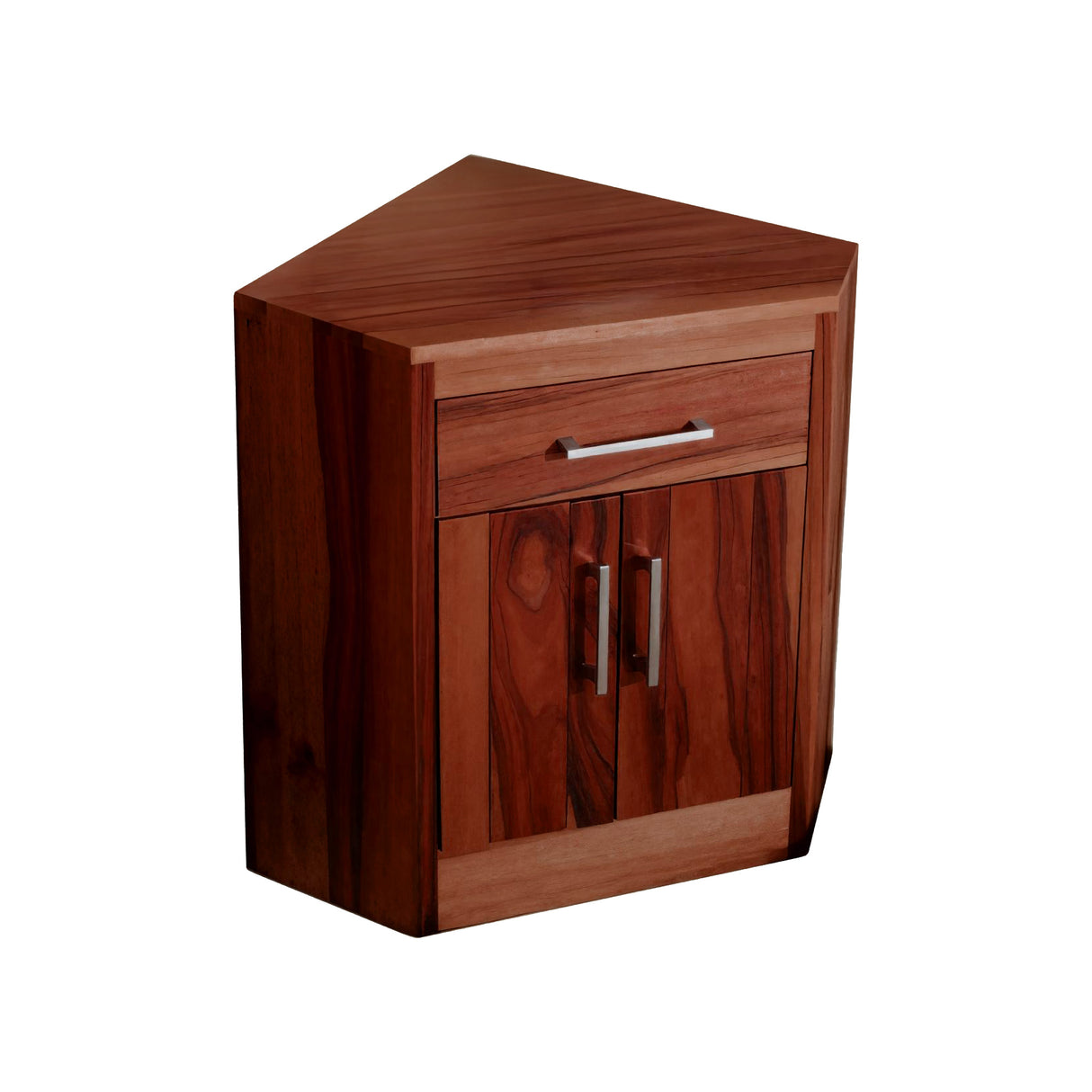 Nora Organic Modern Solid Wood Corner Bathroom Vanity