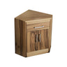Nora Organic Modern Solid Wood Corner Bathroom Vanity