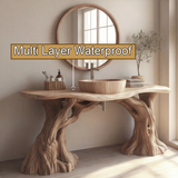 Norevia Rootform Solid Wood Freestanding Bathroom Vanity - Timberustic Freestanding Bathroom Vanity