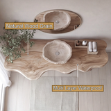 Norvane Rootform Solid Wood Freestanding Bathroom Vanity - Timberustic Freestanding Bathroom Vanity